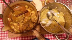 Using up the freezer for start of the new year.